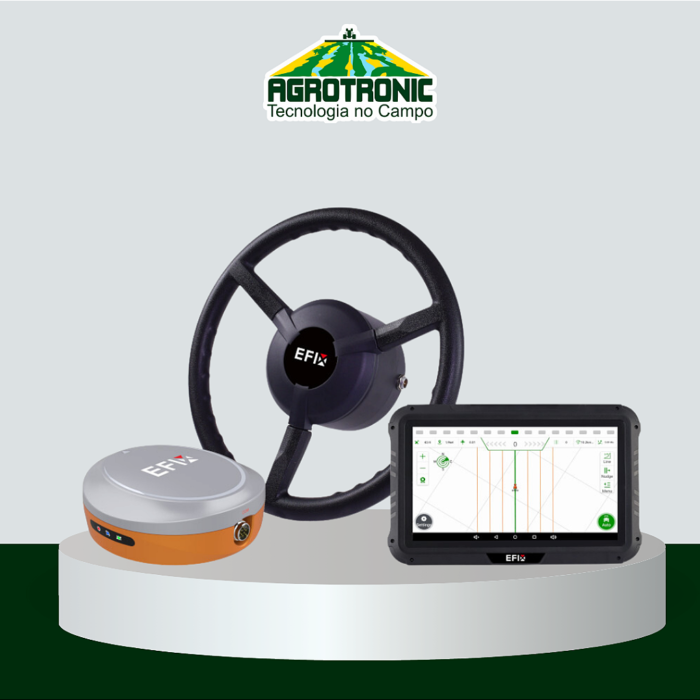 KIT PILOTO ELÉTRICO C/ SINAL ABERTO E RTK DESBLOQUEADO CHC